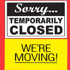 Temporarily Closed sign